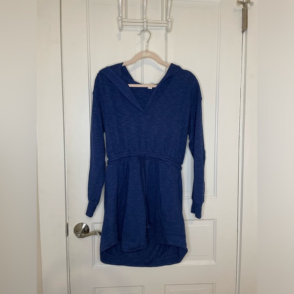 Anthropologie Dresses & Skirts - Anthropologie Daily Practice Afterglow Hooded Dress Comfy Athleisure Loungewear